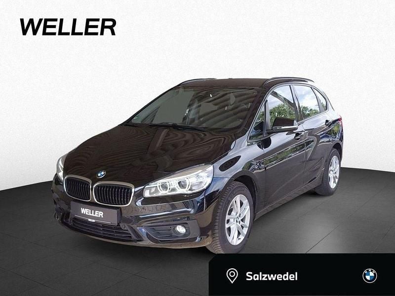 Black sapphire (schwarz) Gebraucht 2017 BMW 218 Active Tourer Advantage Van / Kleinbus | 13.490 € (Guter Preis) - Bild 1/4