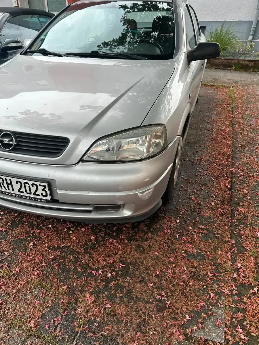 Gebraucht Opel Astra 101 PS (74 kW) 2001 Grau Limousine