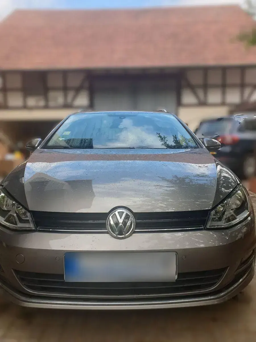 Gebraucht VW Golf VII LOUNGE 110 PS (80 kW) 2015 Grau Kombi