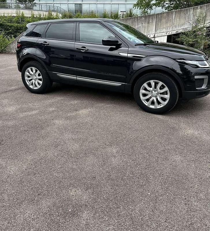 Schwarz Gebraucht 2017 Land Rover Range Rover evoque SE SUV | 19.500 € (Fairer Preis) - Bild 1/4