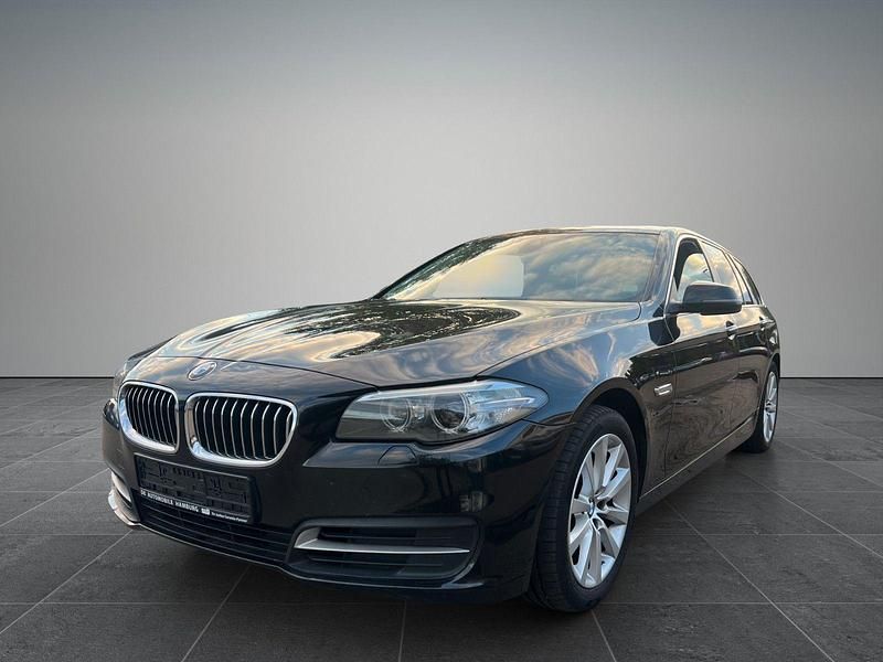 Schwarz Gebraucht 2014 BMW 535 Luxury Line Kombi | 12.999 € (Superpreis) - Bild 1/4