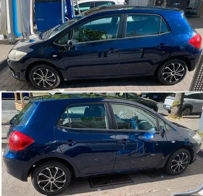 Gebraucht Toyota Auris 124 PS (91 kW) 2007 Blau Kleinwagen
