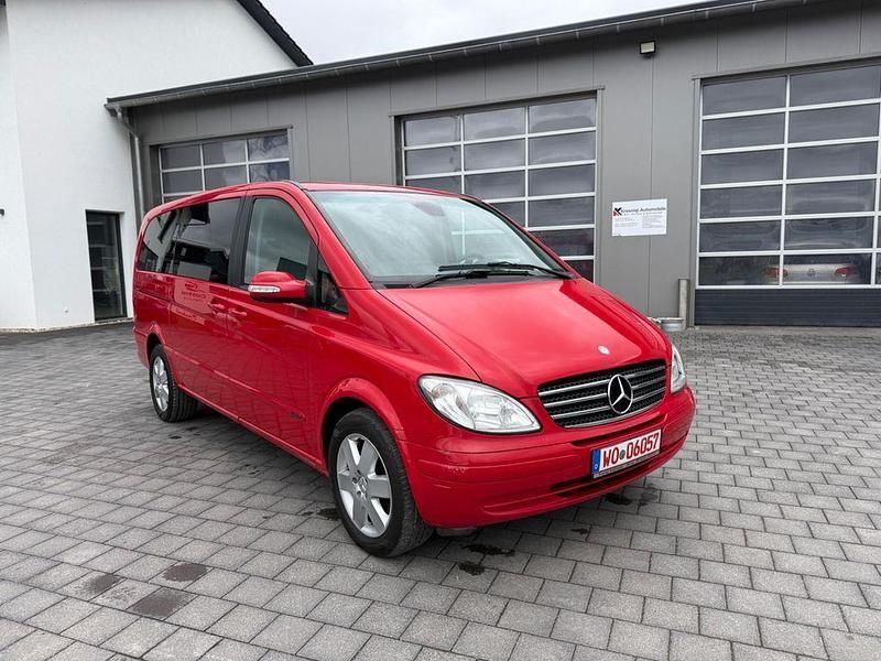 Gebraucht Mercedes Viano 204 PS (150 kW) 2008 Rot Van / Kleinbus