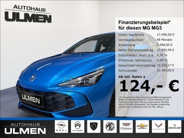 Blau Neu 2025 MG MG3 Kleinwagen | 17.490 € (Guter Preis) - Bild 1/4