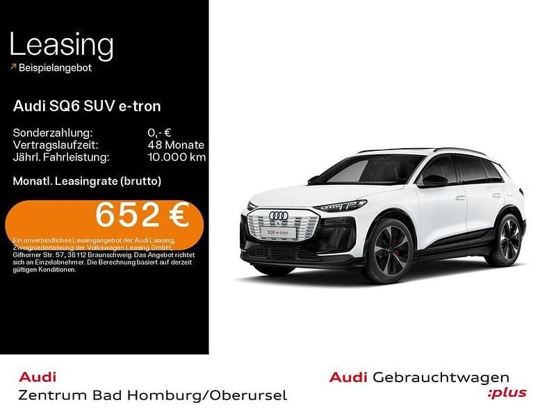 Gebraucht Audi SQ6 e-tron Sport 359 kW (489 PS) 2025 Gletscherweiß metallic SUV