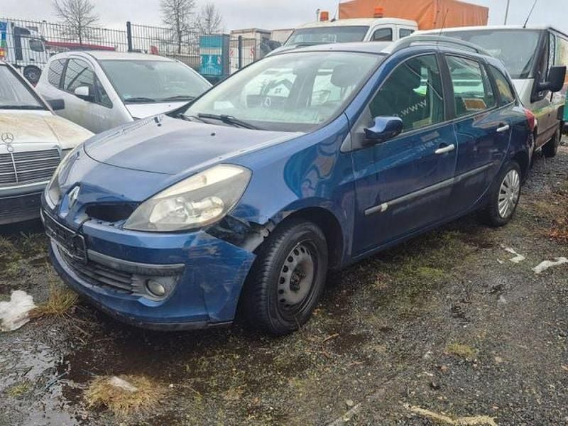 Gebraucht Renault Clio GrandTour Dynamique 75 PS (55 kW) 2008 Blau Kombi