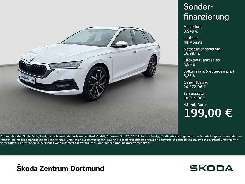 Weiß Gebraucht 2022 Skoda Octavia Clever Kombi | 20.946 € (Fairer Preis) - Bild 1/4