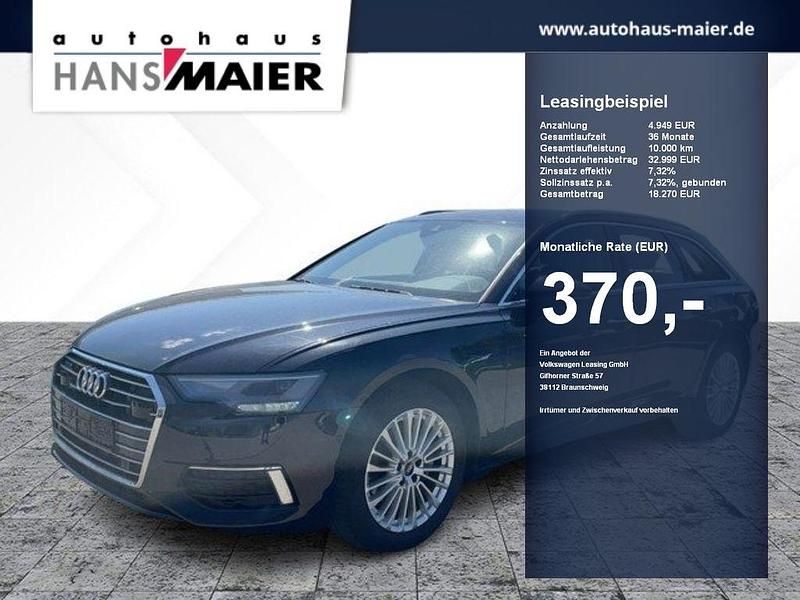 Brillantschwarz Gebraucht 2022 Audi A6 Design Kombi | 32.999 € (Guter Preis) - Bild 1/4