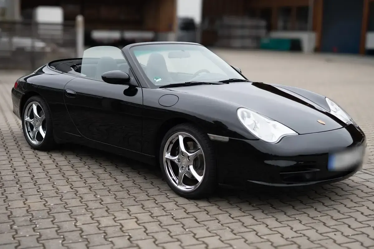 Gebraucht Porsche 996 320 PS (235 kW) 2002 Schwarz Cabrio