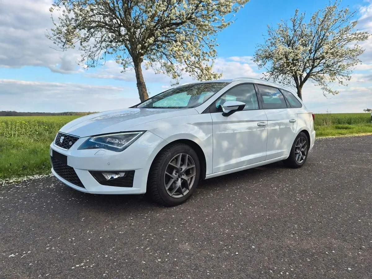 Gebraucht Seat Leon ST FR 150 PS (110 kW) 2015 Weiß Kombi