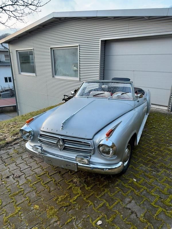 Gebraucht Borgward Isabella 60 PS (44 kW) 1957 Silber Cabrio