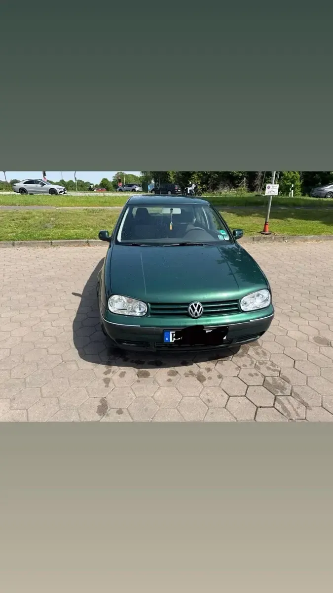 Gebraucht VW Golf IV 75 PS (55 kW) 2001 Grün Kleinwagen