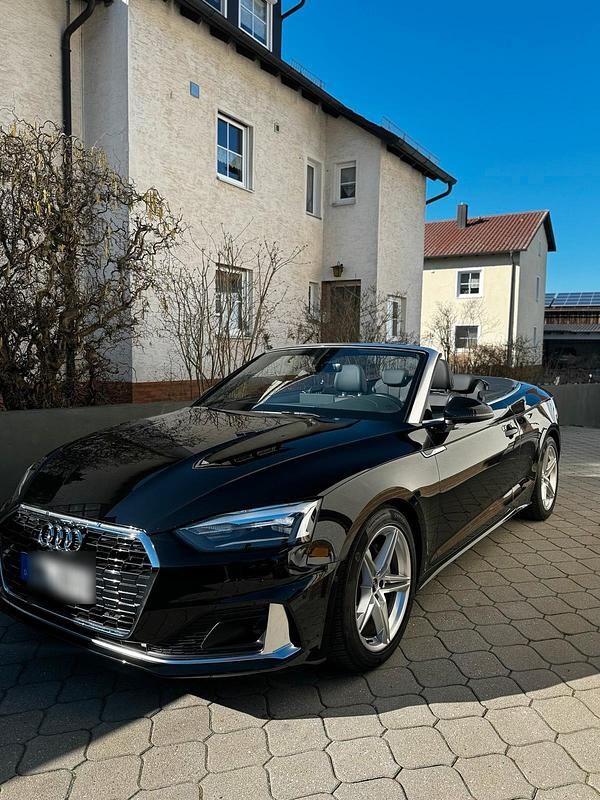 Schwarz Gebraucht 2021 Audi A5 Cabriolet Advanced Plus Cabrio | 29.999 € (Superpreis) - Bild 1/4
