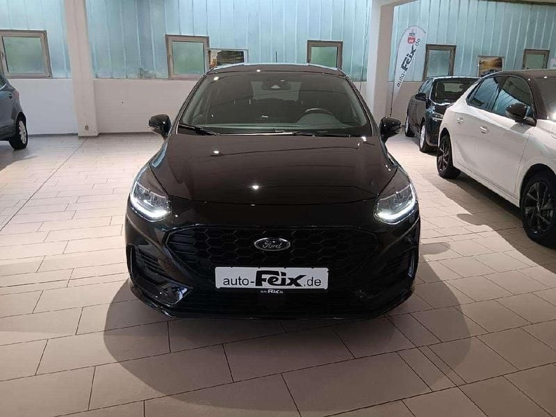 Agate black metallic Gebraucht 2023 Ford Fiesta ST-Line Kleinwagen | 18.990 € (Guter Preis) - Bild 1/2