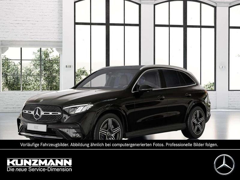 Obsidianschwarz metallic Gebraucht 2025 Mercedes GLC220 AMG SUV | 59.480 € (Superpreis) - Bild 1/4