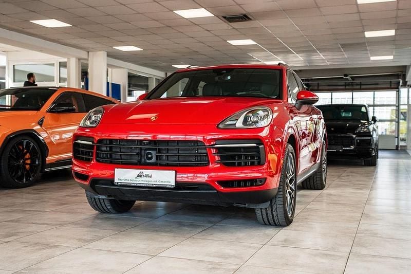 Rot Gebraucht 2020 Porsche Cayenne SUV | 62.985 € (Superpreis) - Bild 1/4
