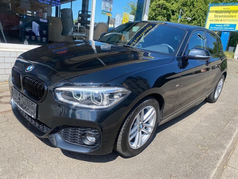 Schwarz Gebraucht 2018 BMW 118 M Sport Kleinwagen | 13.499 € (Superpreis) - Bild 1/4