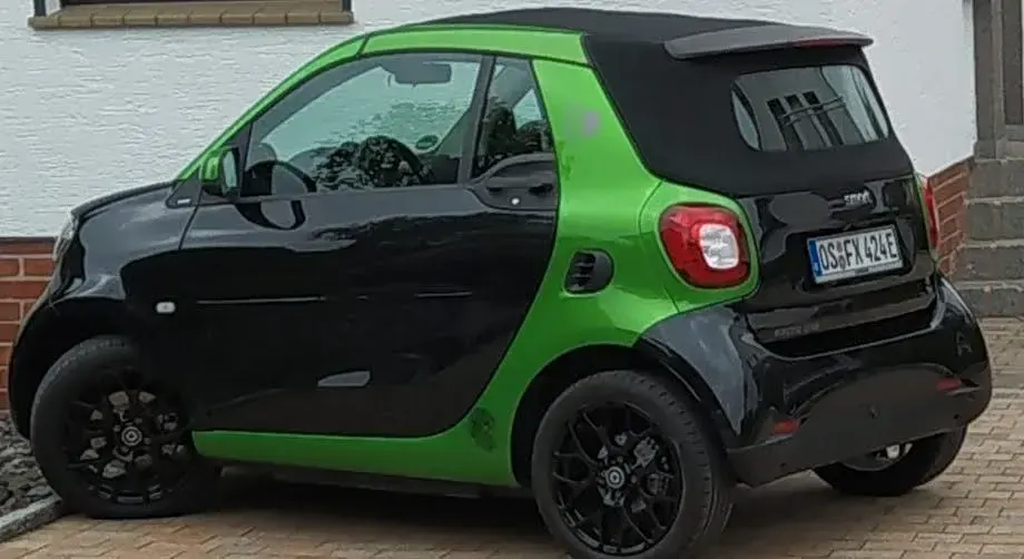 Occasion Smart ForTwo Cabrio 60 kW (82 ch) 2017 Noir Cabriolet