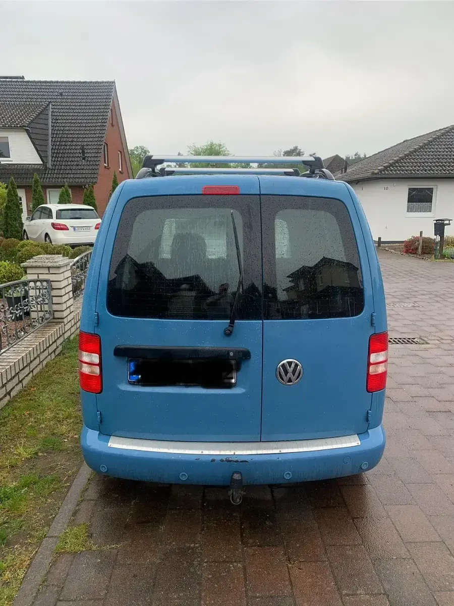 Gebraucht VW Caddy 110 PS (80 kW) 2012 Blau Van / Kleinbus