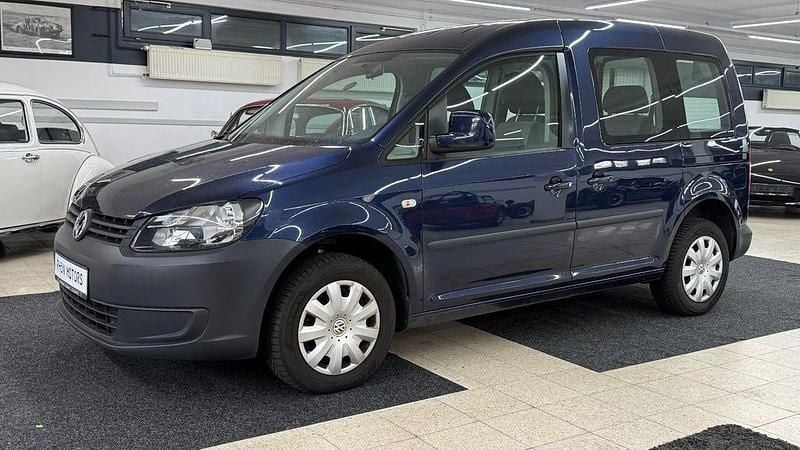 Gebraucht VW Caddy Trendline 86 PS (63 kW) 2011 Blau Van / Kleinbus