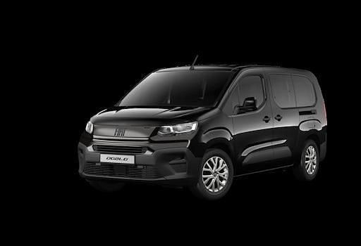 Neu Fiat Doblò 131 PS (96 kW) 2026 Schwarz (schwarz) Van / Kleinbus