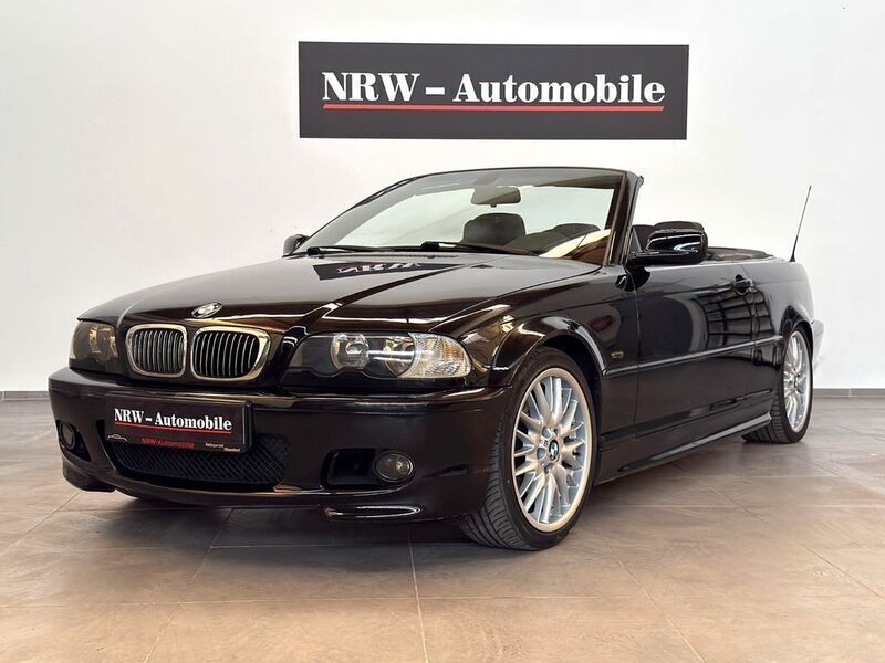 Schwarz Gebraucht 2002 BMW 325 Cabriolet M Sport Cabrio | 9.990 € (Etwas zu teuer) - Bild 1/4