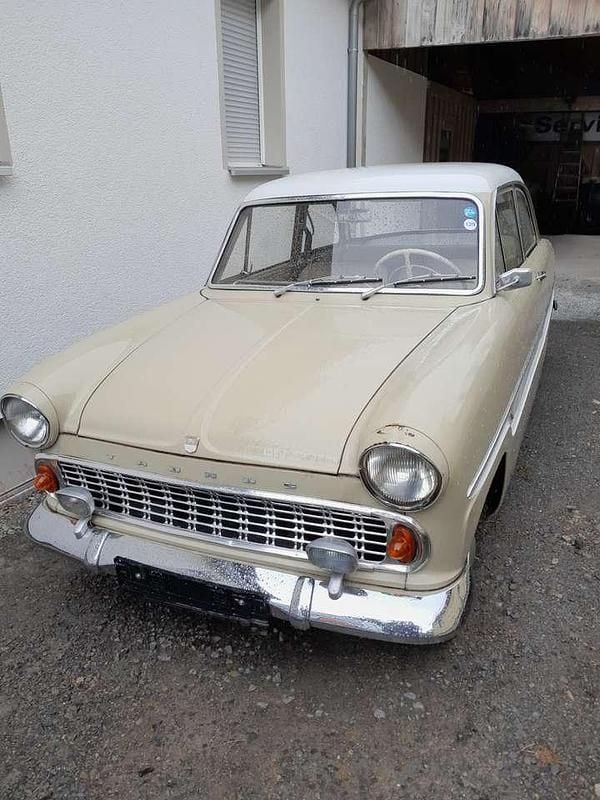 Beige Gebraucht 1960 Ford Taunus Limousine | 10.490 € - Bild 1/4