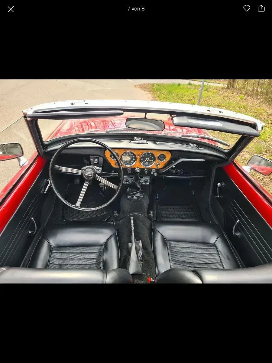 Gebraucht Triumph Spitfire 68 PS (50 kW) 1970 Rot Cabrio