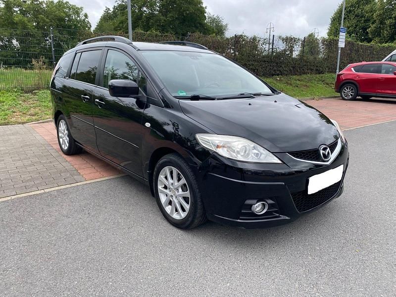 Schwarz Gebraucht 2009 Mazda 5 Comfort Van / Kleinbus | 2.200 € (Superpreis) - Bild 1/4