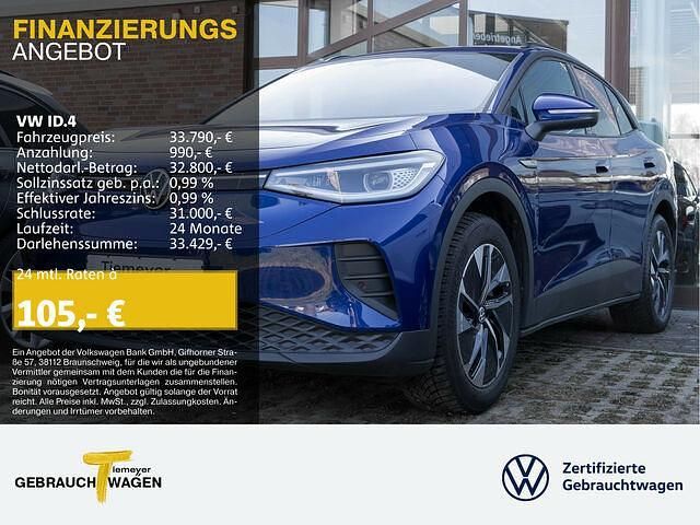 Blau Gebraucht 2023 VW ID.4 Pro Performance SUV | 35.090 € (Teuer) - Bild 1/2