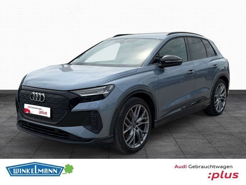Geysirblau metallic Gebraucht 2022 Audi Q4 e-tron Ambiente SUV | 34.950 € (Fairer Preis) - Bild 1/3