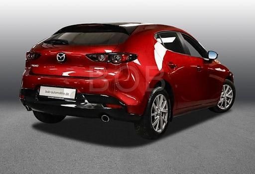 Gebraucht Mazda 3 122 PS (89 kW) 2022 Soulred crystal (rot) (rot) Limousine