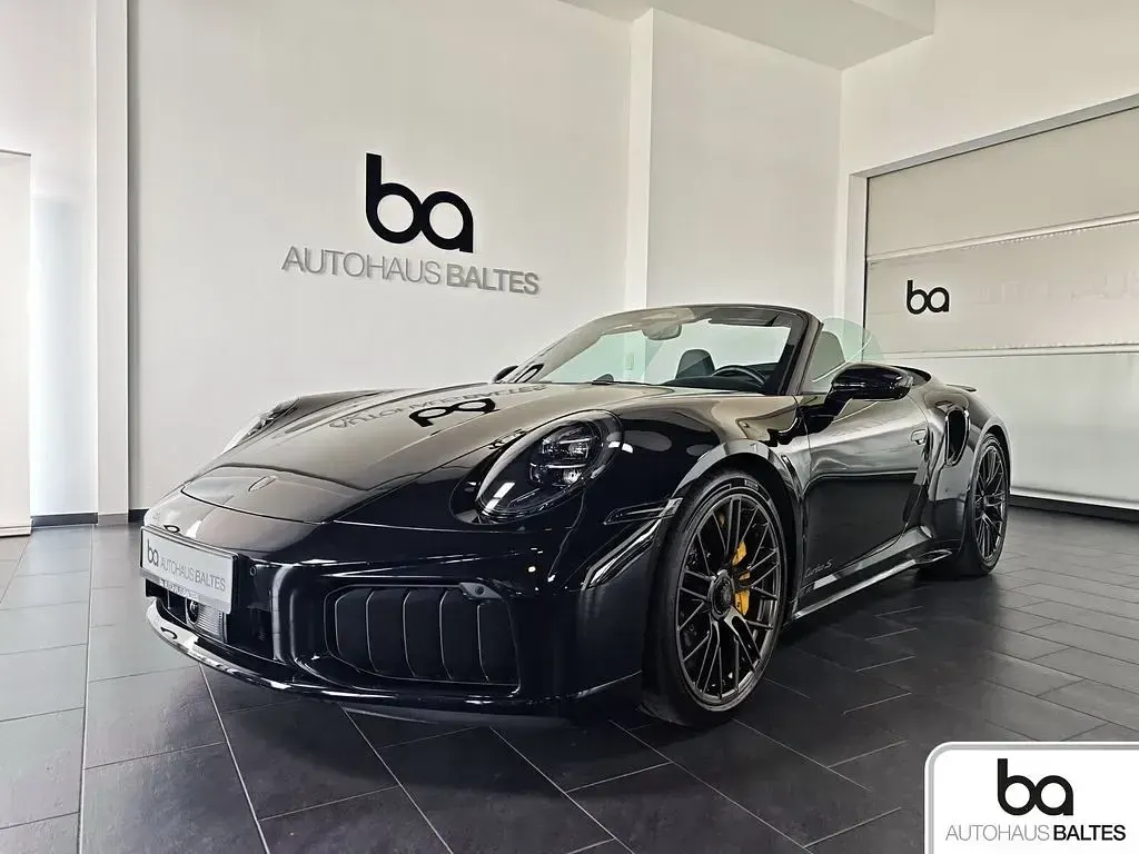 Gebraucht Porsche 911 Turbo S Cabriolet 711 PS (522 kW) 2026 Tiefschwarzmet. Cabrio