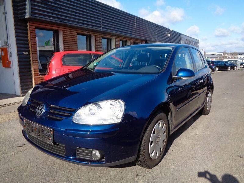Blau Gebraucht 2007 VW Golf V Limousine | 3.399 € (Etwas zu teuer) - Bild 1/4