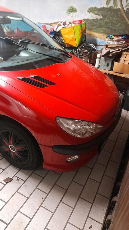 Gebraucht Peugeot 206 2006 Rot Kleinwagen