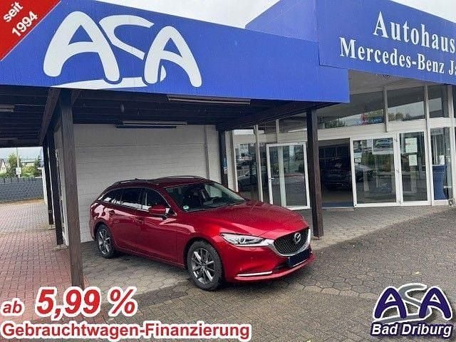 Rot Gebraucht 2020 Mazda 6 Sports-Line Limousine | 19.990 € (Fairer Preis) - Bild 1/3