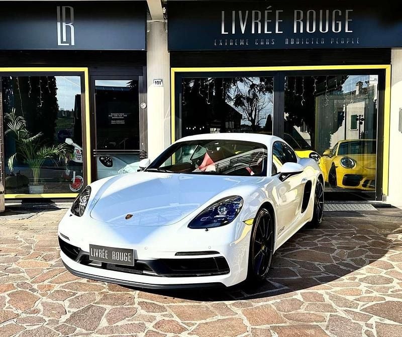 Weiß Gebraucht 2020 Porsche 718 Cayman Coupé | 77.900 € (Superpreis) - Bild 1/4