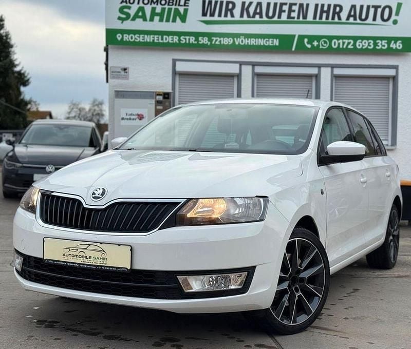 Weiß Gebraucht 2015 Skoda Rapid Drive Limousine | 6.490 € (Guter Preis) - Bild 1/4