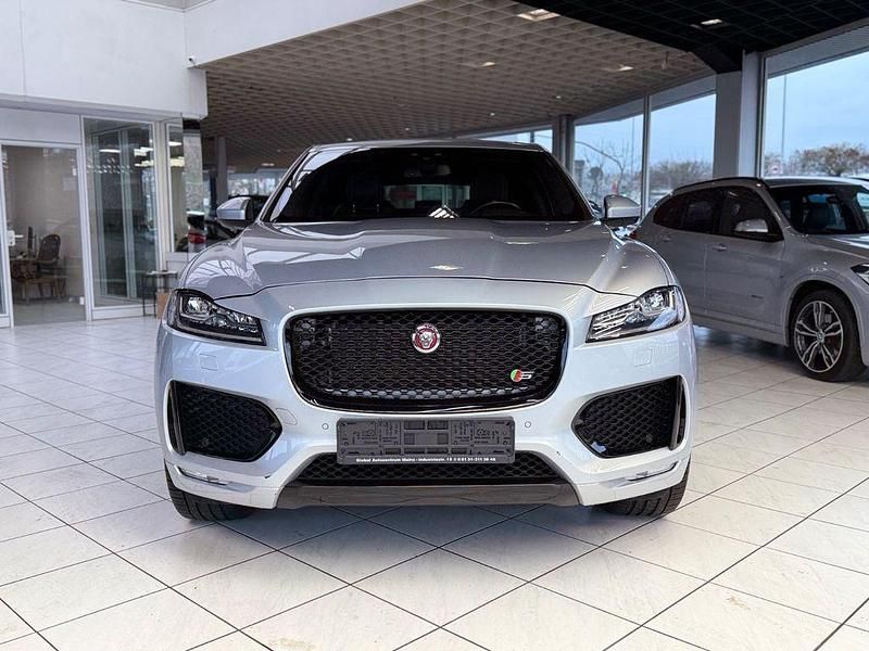 Gebraucht Jaguar F-Pace R-Sport 381 PS (280 kW) 2017 Silber SUV