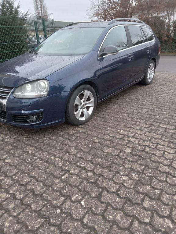 Blau Gebraucht 2008 VW Golf V Highline Kombi | 2.700 € (Superpreis) - Bild 1/4
