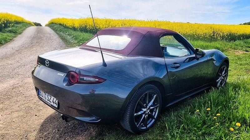 Second-hand Mazda MX5 160 CP (117 kW) 2018 Gri Cabrio