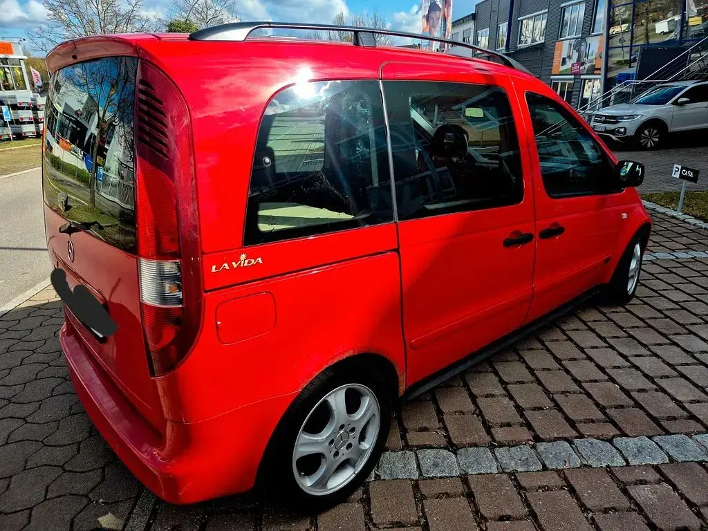 Gebraucht Mercedes Vaneo 125 PS (91 kW) 2004 Rot Van / Kleinbus