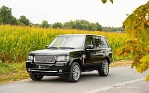 Santorini black Gebraucht 2012 Land Rover Range Rover SUV | 49.990 € - Bild 1/4