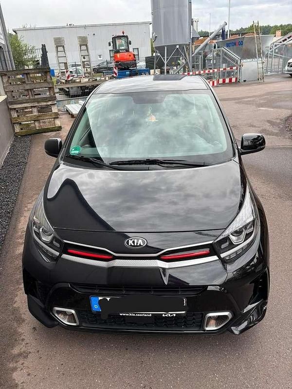 Schwarz Gebraucht 2021 Kia Picanto GT-Line Kleinwagen | 15.800 € (Fairer Preis) - Bild 1/4
