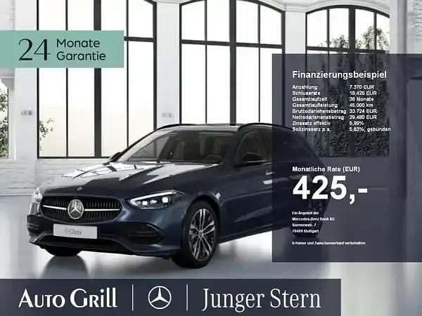 Cavansitblau metallic Gebraucht 2022 Mercedes C300e Kombi | 37.950 € (Fairer Preis) - Bild 1/4
