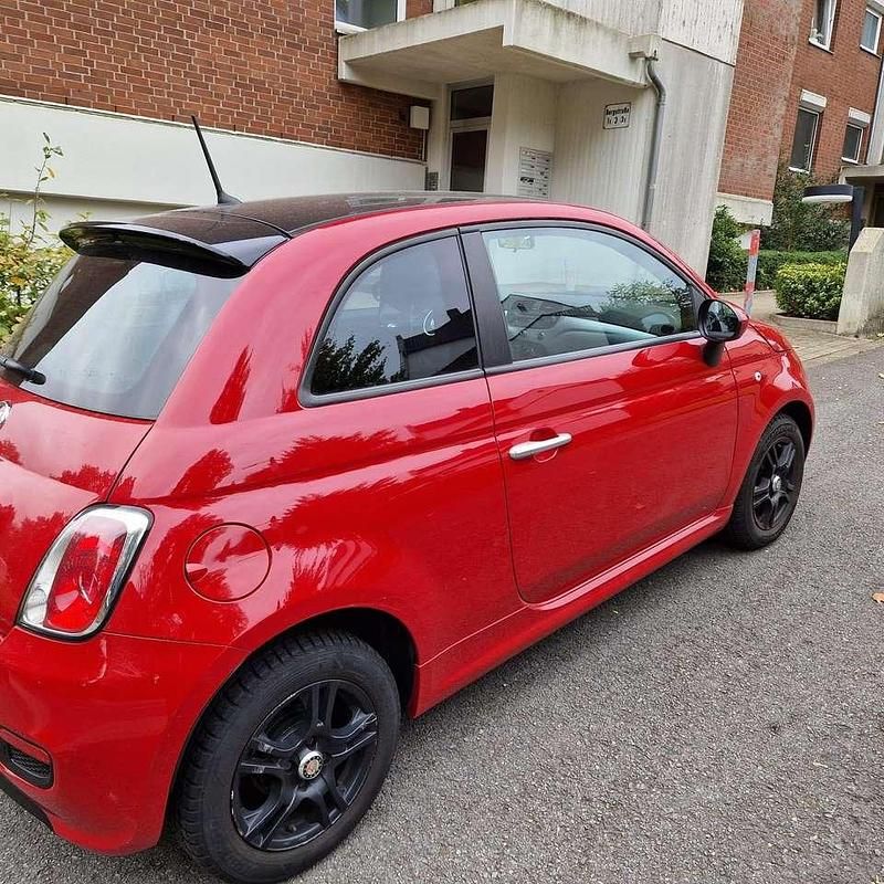 Second-hand Fiat 500C 86 CP (63 kW) 2013 Roșu Cabrio