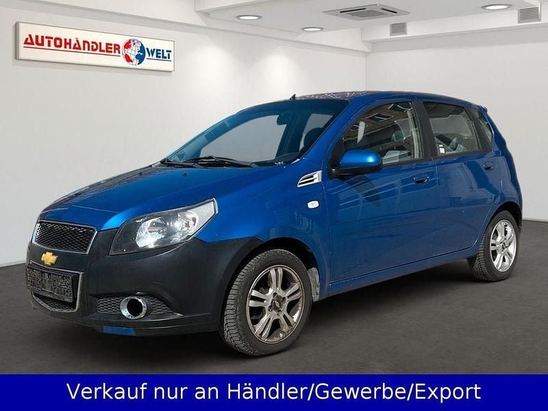 Gebraucht Chevrolet Aveo LT 101 PS (74 kW) 2011 Blau Kleinwagen