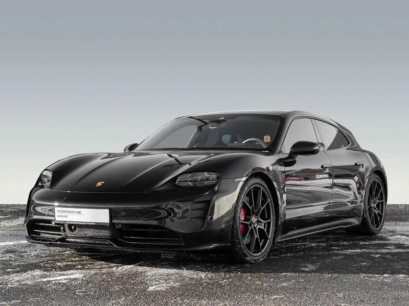 Schwarz Gebraucht 2022 Porsche Taycan GTS Sport Turismo Limousine | 87.800 € (Etwas zu teuer) - Bild 1/4