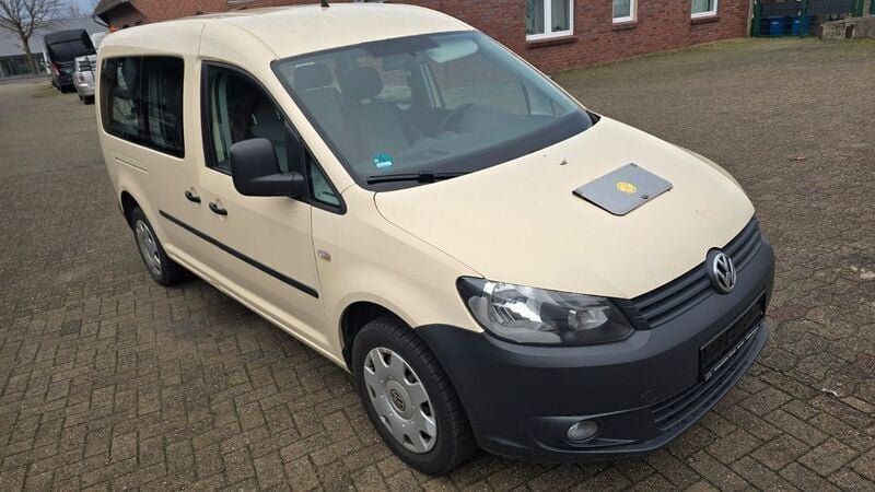 Gebraucht VW Caddy Maxi Trendline 102 PS (75 kW) 2012 Beige Van / Kleinbus