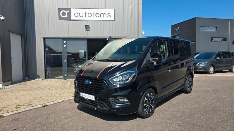Schwarz Gebraucht 2019 Ford Tourneo Custom Sport Van | 33.999 € (Fairer Preis) - Bild 1/4
